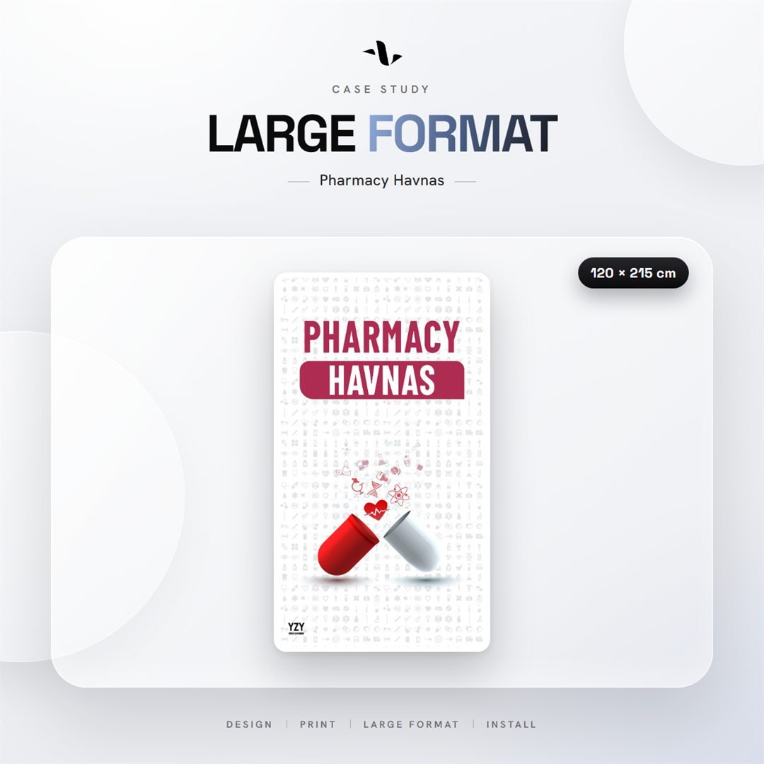 Pharmacy Havnas — Large Format by YZY Agency