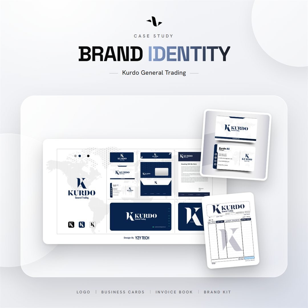 Kurdo General Trading — Brand Identity by YZY Agency