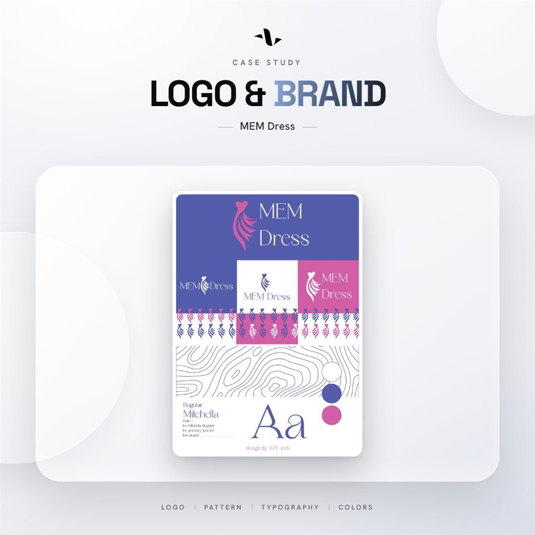MEM Dress — Logo & Brand Guide by YZY Agency